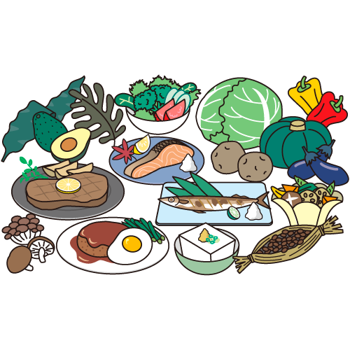 野菜と食べ物